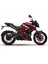 Bajaj N250 Icon Tasarım Motosiklet Sticker Etiket Kaplama Modeli Kırmızı 1