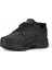 Unisex 36-40 Siyah Cilt Malzeme Comfort Sneaker 2