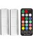Araba Iç Işık Rgb LED Işık Kablosuz Uzaktan Araba Dekoratif Lamba Otomatik Ortam Işığı Lambası Şarj Ayak Işığı (Yurt Dışından) 1
