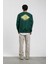 Yeşil Horizons Baskılı Sweatshirt 1