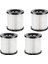 DCV580 ve DCV581H/ DCV5801H Islak Kuru Vakum Yedek Filtre Için 4 Paket DCV5801H Hepa Yedek Filtre (Yurt Dışından) 1