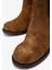 Kadın Deri Tütün Süet Casual Bot 35 4102 Bn Bot SK24-25 Tutun Suet 3