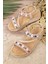 İbiza Anatomik Fashion Taşlı Günlük Kadın Sandalet 2