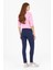 Kadın Lacivert Pantolon (Kanvas-Chino) 50264622-VR033 4