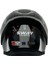 Sw 850 Black White Motosiklet Kaskı 2