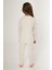 Kız Çocuk Krem Pijama Takım 50285867-VR071 4