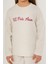 Kız Çocuk Krem Pijama Takım 50285867-VR071 5