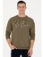 Erkek Haki Sweatshirt 50270739-VR027 4