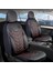 hyundai Matrix Uyumlu Full Deri Oto Koltuk Kılıfı Ön Arka Set Classy Model Siyah Kırmızı Sc 1