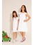 Kız Çocuk Beyaz Elbise (Dokuma) 50262731-VR013 1