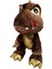 Yumuşak Peluş Oyuncak Sevimli T Rex 40CM Dinazor Oyuncak Kahve 4