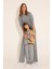 Kız Çocuk Gri Melanj Pantolon (Triko) 50277091-VR086 1