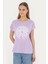 Kadın Lila Tişört 50282896-VR034 2
