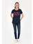 Kadın Lacivert Tişört 50285843-VR033 11