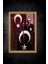 Başbuğ Alparslan Türkeş Tablo, Çerçeveli Cam Tablo 20X30 cm 4