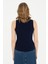 Kadın Lacivert Tişört Basic 50280072-VR033 5