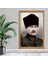 Mustafa Kemal Atatürk Tablo, Çerçeveli Cam Tablo 30X45 cm 2