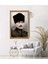 Mustafa Kemal Atatürk Tablo, Çerçeveli Cam Tablo 30X45 cm 3