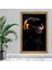 Kral Maymun Tablo, Çerçeveli Cam Tablo 20X30 cm 2