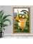 Minnions Tablo, Çerçeveli Cam Tablo 20X30 cm 2