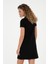 Kadın Siyah Elbise (Örme) 50285859-VR046 5