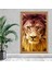 Aslan Tablo, Çerçeveli Cam Tablo 20X30 cm 2