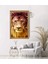 Aslan Tablo, Çerçeveli Cam Tablo 20X30 cm 3