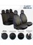 Ford Ranger Uyumlu Full Deri Oto Koltuk Kılıfı Ön Arka Set Classy Model Siyah Sarı Sc 2