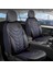 Opel Frontera Uyumlu Full Deri Oto Koltuk Kılıfı Ön Arka Set Classy Model Siyah Mavi Sc 1