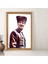 Mustafa Kemal Atatürk Tablo, Çerçeveli Cam Tablo 30X45 cm 1
