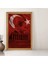 Mustafa Kemal Atatürk Tablo, Çerçeveli Cam Tablo 30X45 cm 1