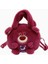 Lotso Bear Peluş Çanta Çapraz Omuz Peluş Çanta Sevimli Peluş El Çantası 1