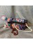 Ebru Sanatı İle Boyanarak Yapılmış Desenli Ahşap Kutu 22CM 1