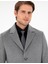 Erkek Açık Gri Ex. Slim Fit Kaşe Kaban 50291017-VR001 2