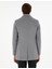 Erkek Açık Gri Ex. Slim Fit Kaşe Kaban 50291017-VR001 5