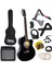 RG-560BK-AMP Siyah Amfili Elektro Akustik Gitar Full Set 1