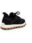 Erkek Siyah Bağcıklı Kalın Tabanlı Deri Sneaker 5