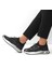 Erkek Siyah Bağcıklı Kalın Tabanlı Deri Sneaker 2