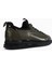 Erkek Haki Bağcıklı Kalın Tabanlı Deri Sneaker 4