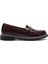 Kadın Bordo Tokalı Rugan Deri Loafer 1