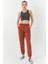 Lacivert Basic Sıfır Kol Dar Kalıp U Yaka Kadın Crop Top Atlet - 97160 2