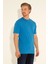 U.S. Polo Assn. Erkek Saks Basic T-Shirt 50284618-VR045 2