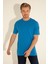 U.S. Polo Assn. Erkek Saks Basic T-Shirt 50284618-VR045 4