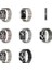 Apple Watch 10 42MM Metal Ince Spor Premium Hasır Kordon KRD-121 2