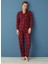 Ekose Pijama Takımı Kırmızı 1