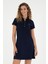 Kadın Lacivert Elbise (Örme) 50285859-VR033 1