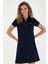Kadın Lacivert Elbise (Örme) 50285859-VR033 3