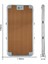 Sunup SN-24885 Şişme Yüzen Deniz Yatağı Iskele Paltform 300X100 cm 600 kg Taşır Elektrikli Hava Pompası 1