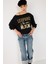 %100 Pamuk Leopar Rahat Kesim Sweatshirt 2
