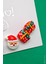 Yılbaşı Küpesi Noel Temalı 6'lı Küpe Set Kokina Küpe 4